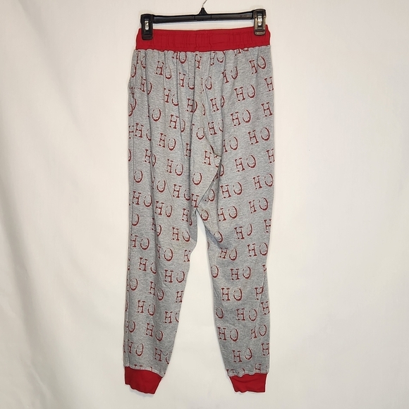 Mud Pie Red and Gray Pajama Bottoms. Size S Christmas Holiday. Cozy - Picture 2 of 7